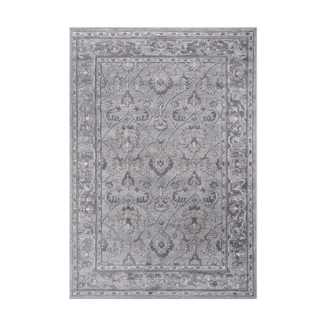 Marfi - 6' X 9' Oriental Area Rug - Ivory / Gray - view 7