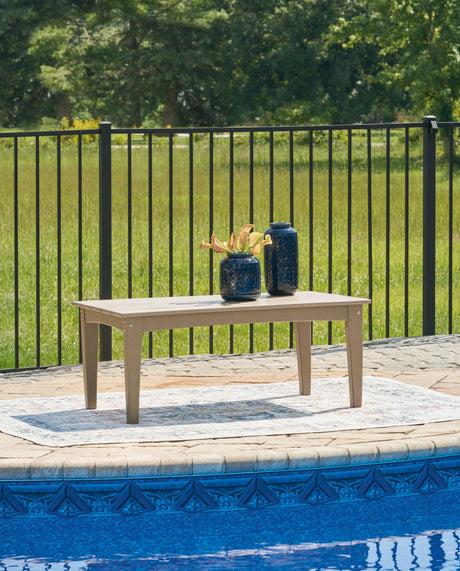 Hyland Wave - Rectangular Cocktail Table by Signature Design by Ashley® | Bel Furniture