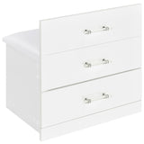 Danbury - 3-Drawer Makeup Vanity & Stool Set by Coaster Fine Furniture | Bel Furniture