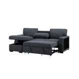 Terrence - Pull Out Sofa Bed - Dark Gray