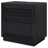 Londer - Black - Two Drawer Night Stand by Millennium® by Ashley | Bel Furniture