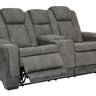 Next-Gen Durapella - Power Reclining Loveseat Dark Gray by Signature Design by Ashley® | Bel Furniture