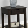 Flora - End Table With Drawer by Lilola Home | Bel Furniture
