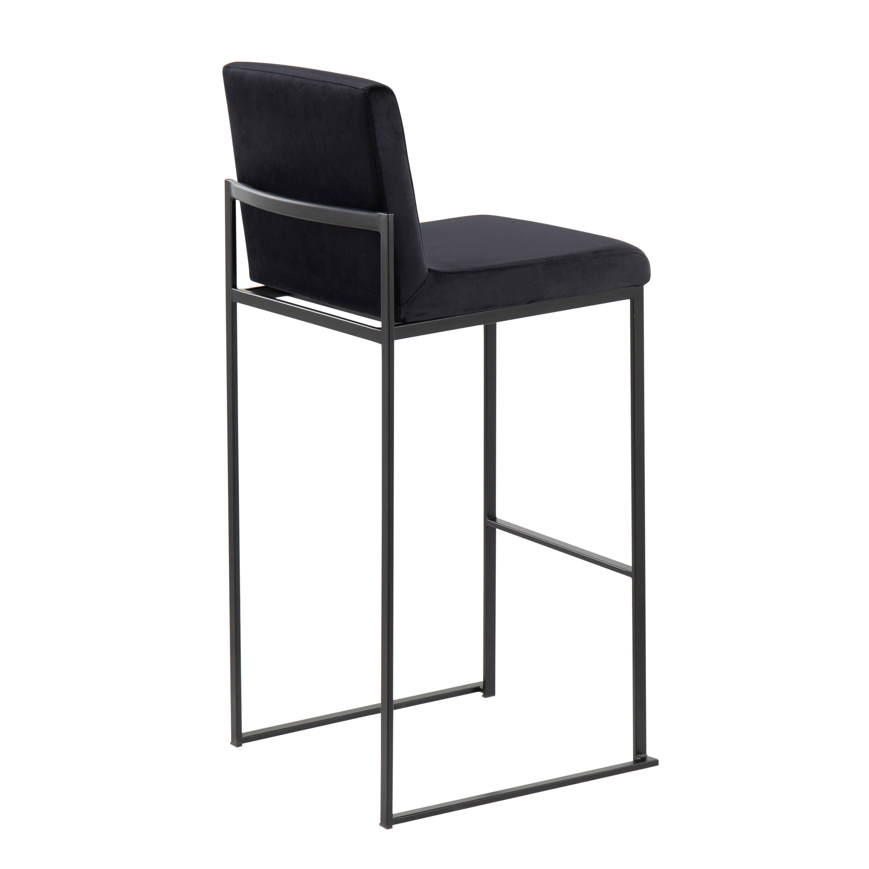 Fuji - Contemporary High Back Barstool Elegant Design