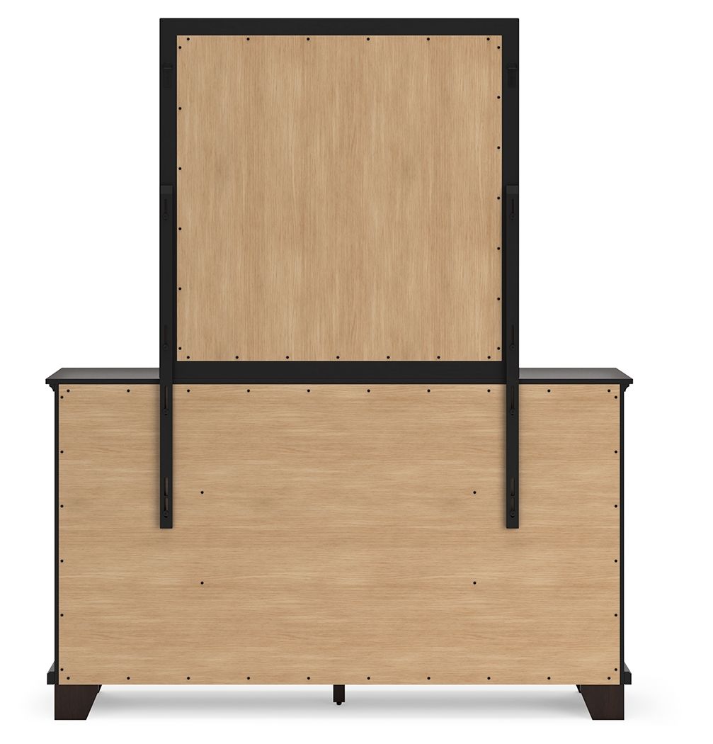 Covetown - Dark Brown - Dresser And Mirror by Signature Design by Ashley® | Bel Furniture