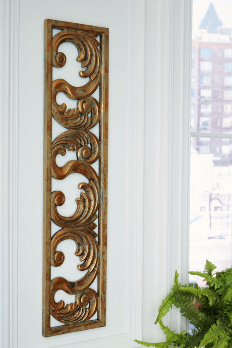 Candelario - Natural - Wall Decor by Signature Design by Ashley® | Bel Furniture