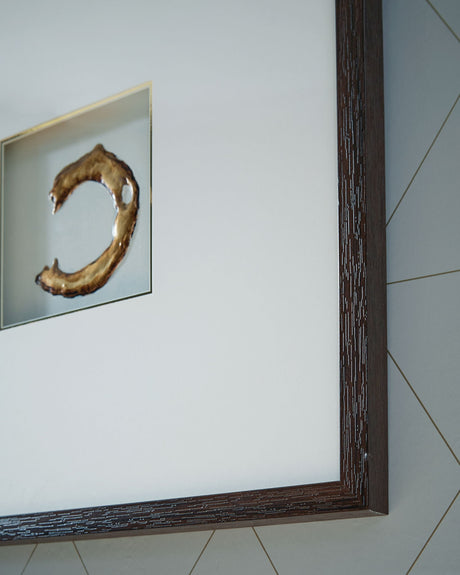 Dallbourne - Wall Art Set (Set of 4) - White / Gold Finish - view 6