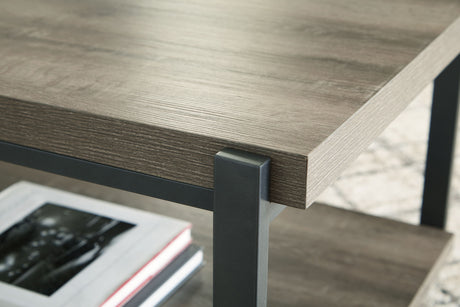 Wilmaden - Gray / Black - Occasional Table Set (Set of 3) by Signature Design by Ashley® | Bel Furniture