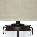 Tailynn - Clear / Bronze Finish - Glass Table Lamp by Signature Design by Ashley® | Bel Furniture