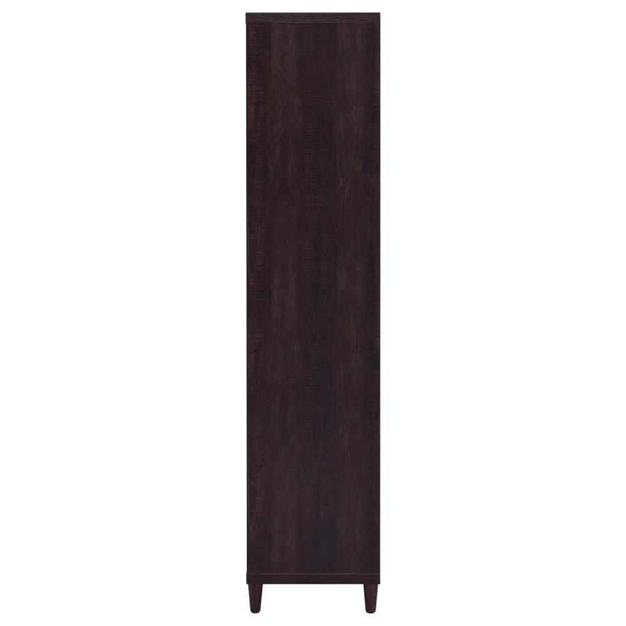 Wadeline - 2 Door Tall Accent Storage Cabinet - Rustic Tobacco by CoasterEveryday | Bel Furniture