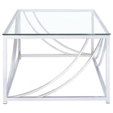 Lille - Glass Top Coffee And End Table Set