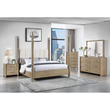 Sarai - Bed With Plush Upholstered Headboard