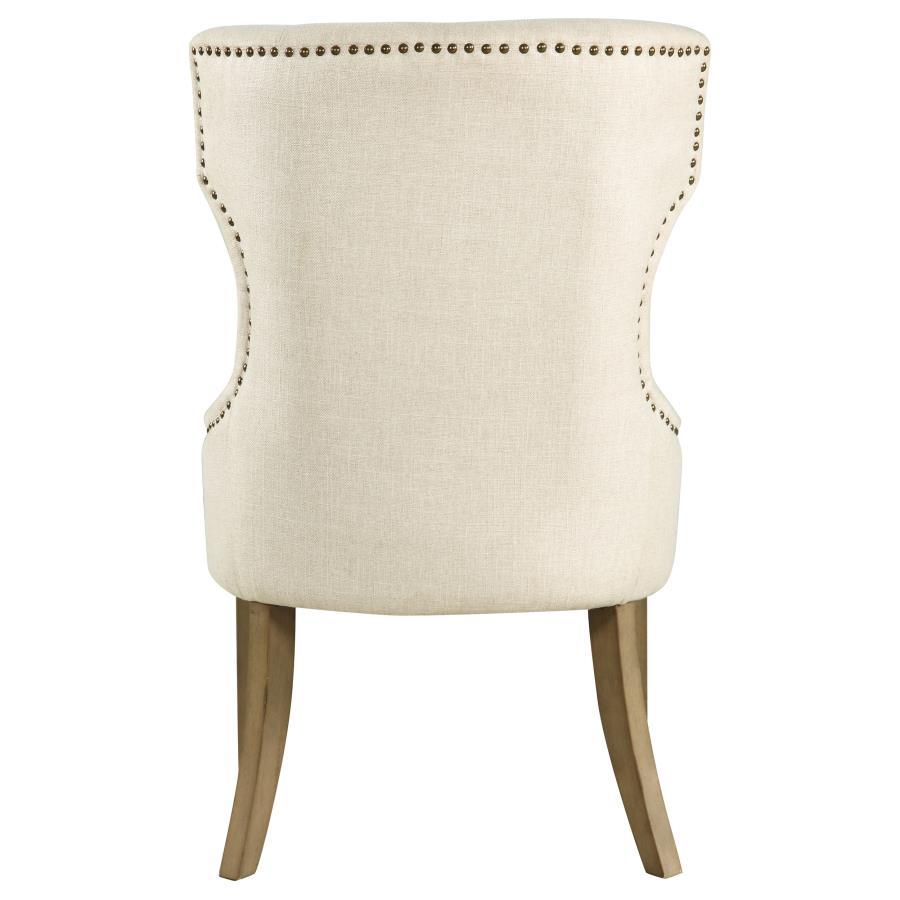 Baney - Tufted Upholstered Dining Chair by CoasterElevations | Bel Furniture