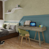 Bowman - Flip Up Desk - Distressed Gray by Simpli-Home | Bel Furniture