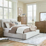 Cabalynn - Upholstered Bedroom Set Light Brown by Signature Design by Ashley® | Bel Furniture