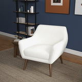 Panom - Lounge Chair - Brown / White by Ashcroft Furniture | Bel Furniture