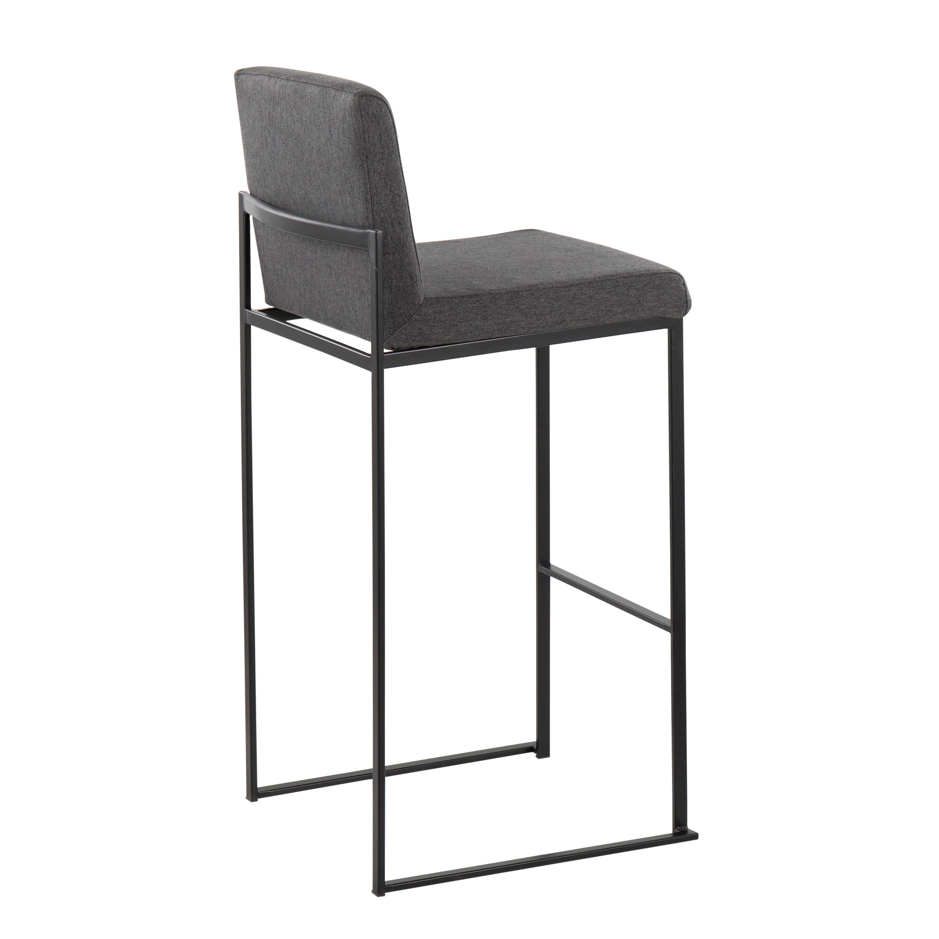 Fuji - Contemporary High Back Barstool Elegant Design