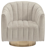 Penzlin - Pearl - Swivel Accent Chair by Signature Design by Ashley® | Bel Furniture