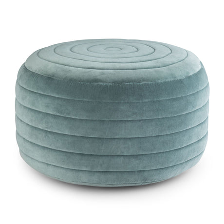 Vivienne - Upholstered Round Pouf - view 6