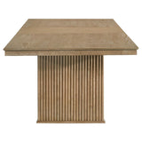 Adina - Extension Dining Table - Distressed Light Brown by Coaster Fine Furniture | Bel Furniture