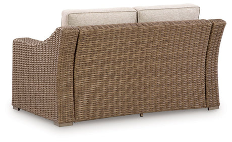 Laguna Heights - Loveseat With Cushion - Beige - view 4