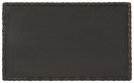 Grasson Lane - Brown - Rectangular Cocktail Table by Signature Design by Ashley® | Bel Furniture