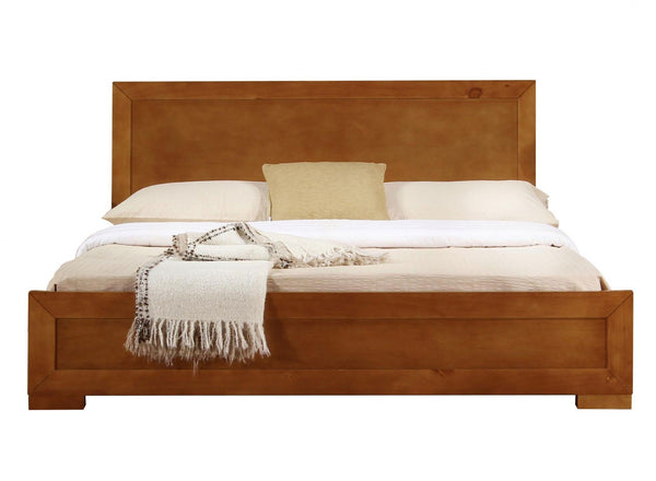 King Platform Bed - Wood