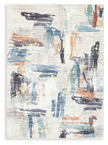 Hessland - Washable Rug Beige by Signature Design by Ashley® | Bel Furniture