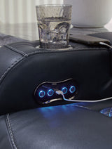 Fyne-dyme - Power Recliner/Adj Headrest by Signature Design by Ashley® | Bel Furniture
