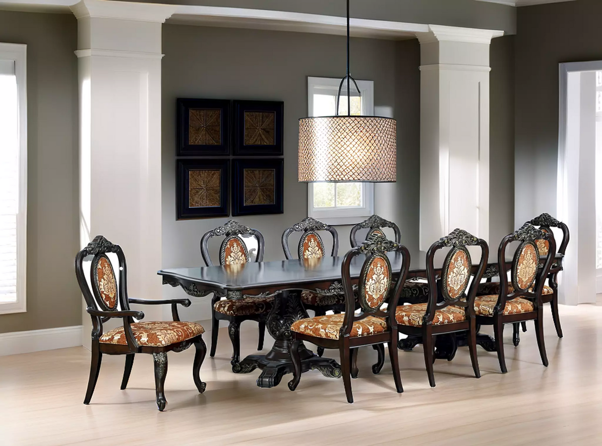 9 PIECE DINING ROOM SET by Mollai Collections | Bel Furniture