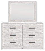 Cayboni - Whitewash - Dresser And Mirror by Signature Design by Ashley® | Bel Furniture