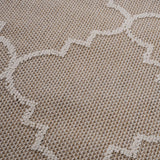 Guros - 8' X 10' Trellis Indoor / Outdoor Area Rug - Ivory