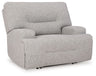 Acklen Place - Wide Seat Power Recliner Gray by Signature Design by Ashley® | Bel Furniture