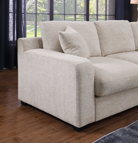Celine - Fabric Corner Sectional Sofa With Right-Facing Chaise, Cupholders, And Charging Ports - view 40