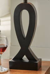 Markellton - Black - Poly Table Lamp (Set of 2) by Signature Design by Ashley® | Bel Furniture