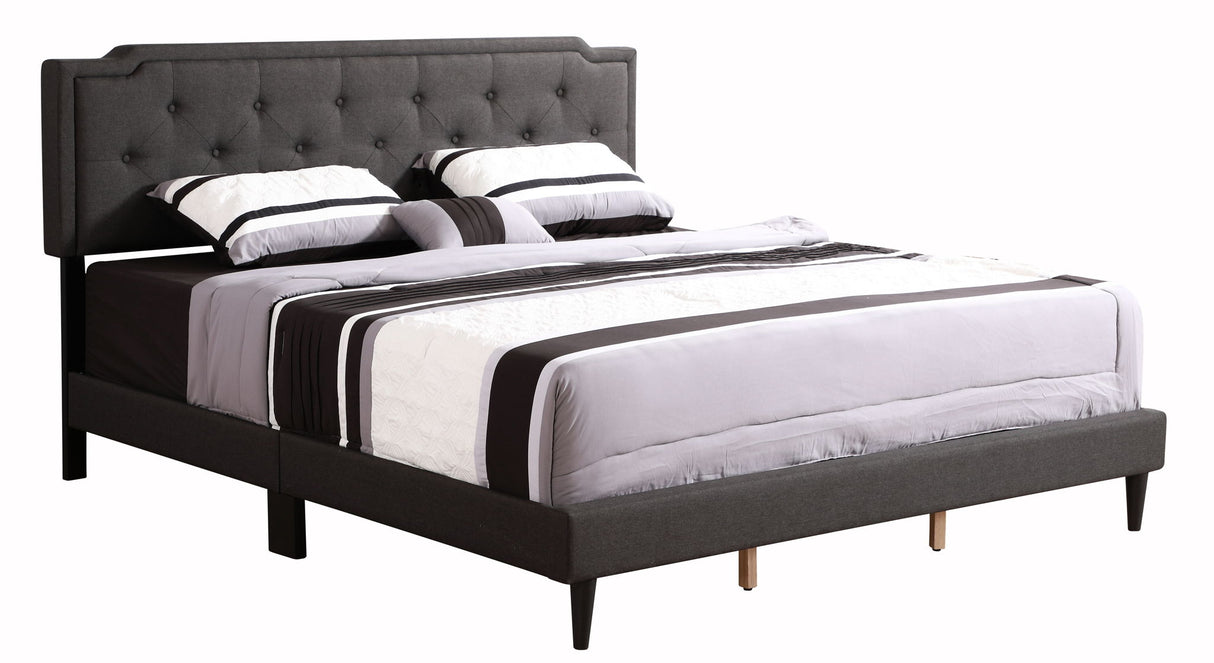 Button Tufted Bed Charming For Cozy Spaces