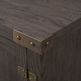 Modern Farmhouse Barn Door 3 Shelf TV Stand For TVs Up To 65” by Walker Edison | Bel Furniture