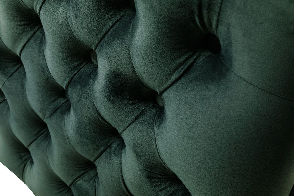 Bayberry - Velvet Sofa With 3 Pillows