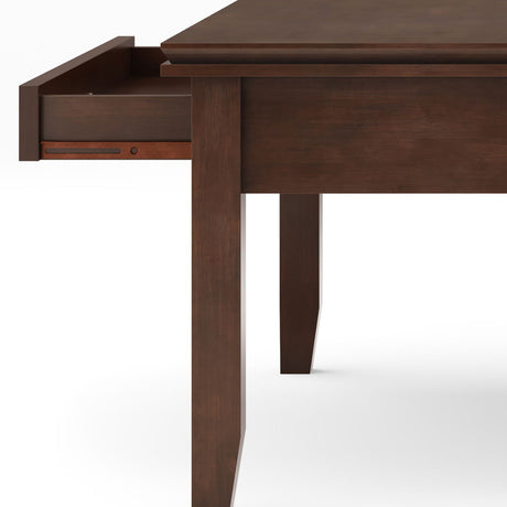 Artisan - Square Coffee Table - Russet Brown by Simpli-Home | Bel Furniture
