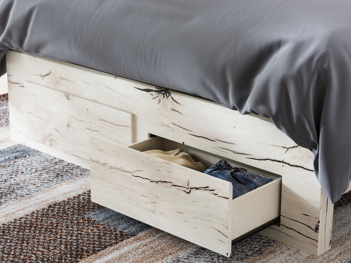 Lawroy - Panel Bed With Storage by Signature Design by Ashley® | Bel Furniture