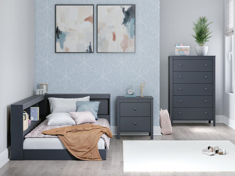 Simmenfort - Bookcase Storage Bed - view 9