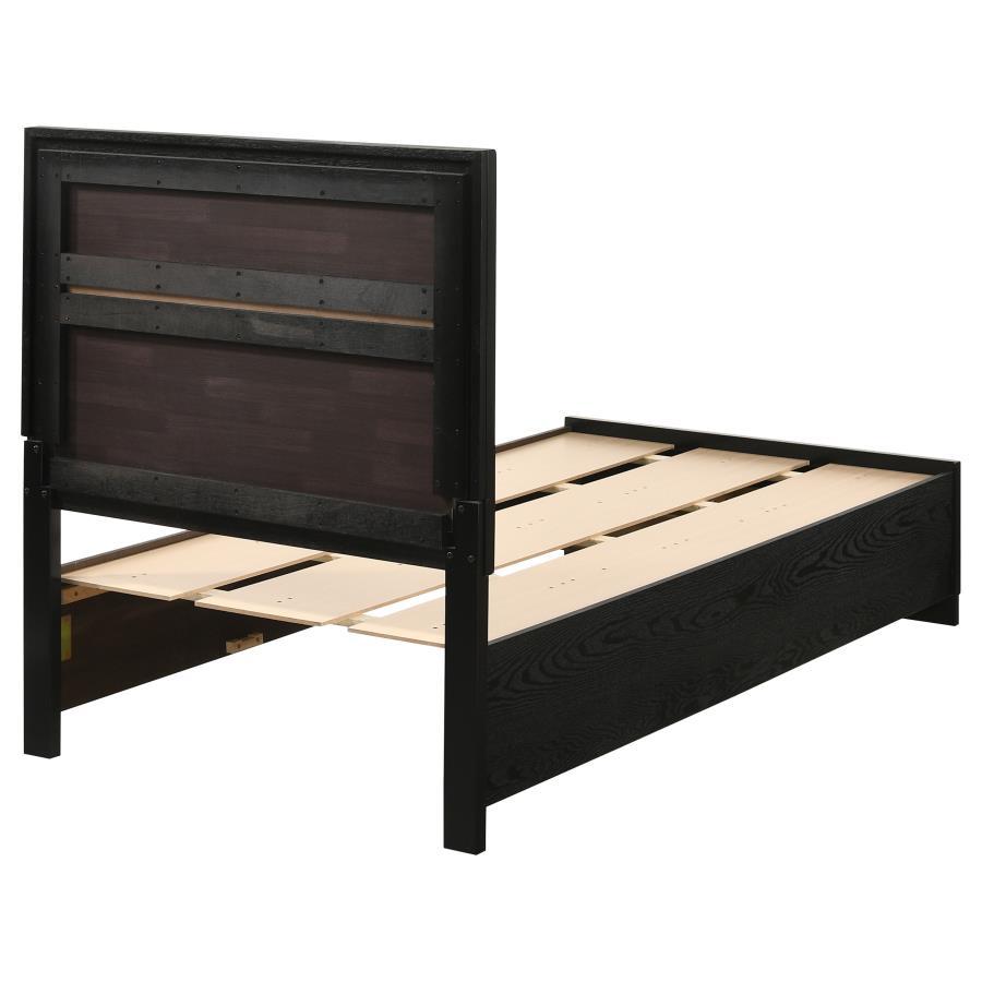 Miranda - Wood Storage Panel Bed