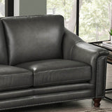 Belfast - Top Grain Leather Sofa Couch by Hydeline Furniture | Bel Furniture