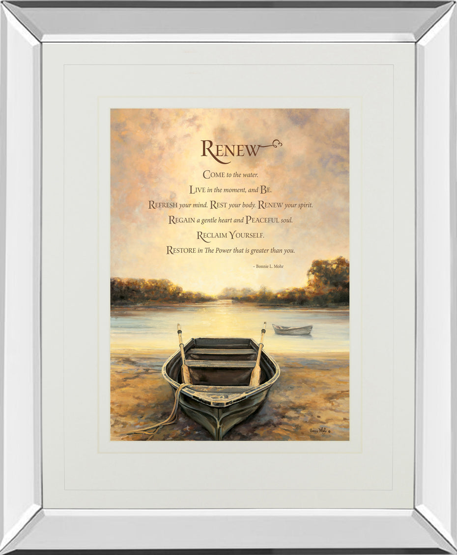 Renew By Bonnie Mohr - Print Wall Art - Beige