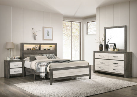 Rhett - Bedroom Set White by Crown Mark | Bel Furniture