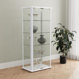 Aero - 5-Shelf Display Curio Cabinet With Led Lighting by Coaster Fine Furniture | Bel Furniture