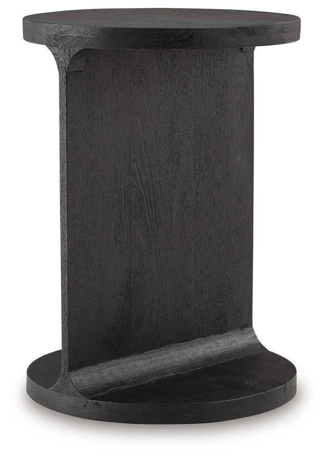 Adderley - Black - Accent Table by Signature Design by Ashley® | Bel Furniture