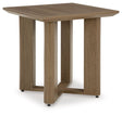 Serene Bay - Dark Brown - Square End Table by Signature Design by Ashley® | Bel Furniture
