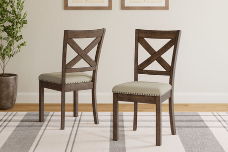 Moriville - Dining UPH Side Chair (Set of 2) - Beige - view 9