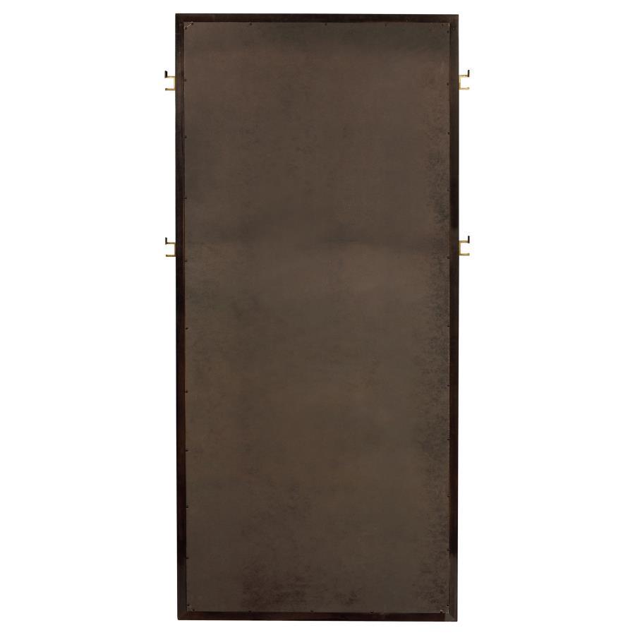 Durango - Standing Floor Mirror - Smoked Peppercorn by CoasterElevations | Bel Furniture